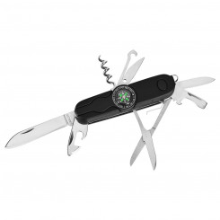 Pocket knife Azymut HK20017-8BL Black Silver