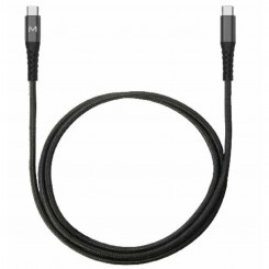 USB-C cable Mobilis Black 1 m