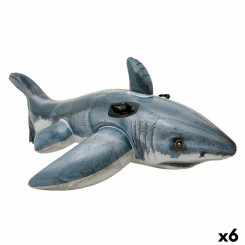 Inflatable pool shape Intex Shark 173 x 5.6 x 10.7 cm (6 Units)