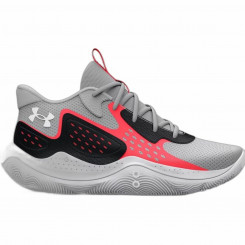 Under Armor Jet '23 Gray Adult Basketball Shoes