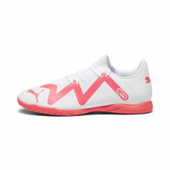 Adult Football Boots Puma Future Play It White Pink
