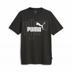 Мужская футболка с коротким рукавом Puma Graphics No. 1 логотип