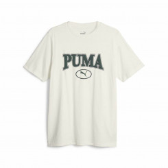 Мужская белая футболка с коротким рукавом Puma Squad