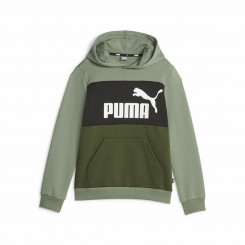 Children's Sweatshirt Puma Ess Block Fl Green