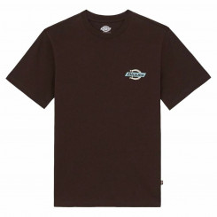 Dickies Men's Ss Ruston Brown Short Sleeve T-Shirt
