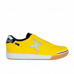 Adult Soccer Indoor Shoes Munich G-3 Profit 387 Men Yellow