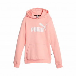 Children's Sweatshirt Puma Ess Logo Fl Salmon Pink