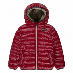Детская спортивная куртка Levi's Sherpa Lined Mdwt Puffer J Rhythmic Dark Red
