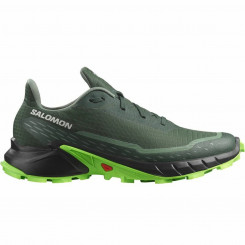 Men's Running Shoes Salomon Alphacross 5 Green
