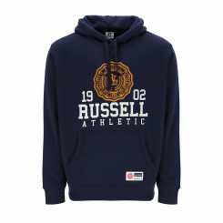 Men's Russell Athletic Ath 1902 Hooded Sweatshirt Navy Blue