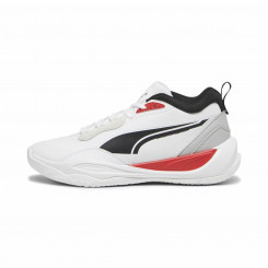 Puma Playmaker Pro Plus White Adult Basketball Shoes