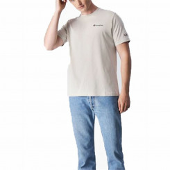 Short Sleeve T-Shirt Men's Champion Legacy Light Grey