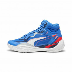 Puma Playmaker Pro Mid Blue Adult Basketball Shoes