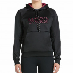 Sweatshirt with hood, women's +8000 Liz Black
