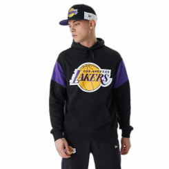 New Era NBA Color Insert LA Lakers Black Men's and Women's Hoodie