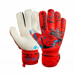 Goalkeeper Gloves Reusch Attrakt Grip Red For Adults