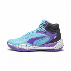 Puma Playmaker Pro Mid Light Blue Adult Basketball Shoes