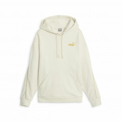 Sweatshirt with hood, women's Puma Ess+ Minimal Gold Beige