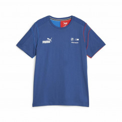 Puma Bmw Mms Mt7 Men's Short Sleeve T-Shirt Blue