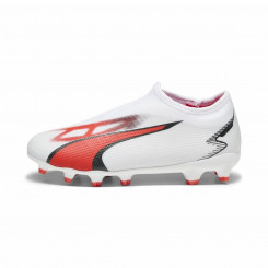 Puma Ultra Match Ll Rojo/Blanco Kids' Soccer Shoes