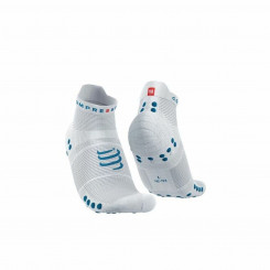 Sports socks Compressport Pro Racing White