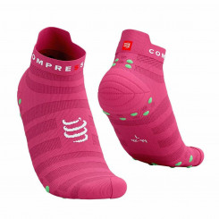 Sports socks Compressport Pro Racing Dark pink