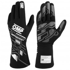 Men's Driving Gloves OMP SPORT Must/Valge XL