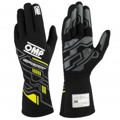 Мужские водительские перчатки OMP SPORT Must/Kollane XL