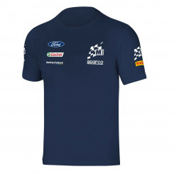 Short Sleeve T-Shirt Sparco S013010MSBM1S