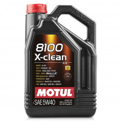 Car engine oil Motul 8100 X-Clean 5W40 5 L