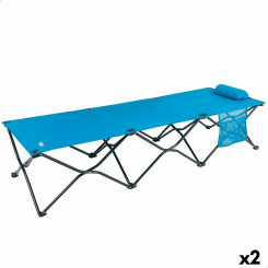 Раскладная кровать Aktive Blue Camping 178 x 62 x 38 см 178 x 38 x 62 см (2 шт.)