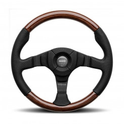 Racing steering wheel Momo Dark Fighter Ø 35 cm Wood Black
