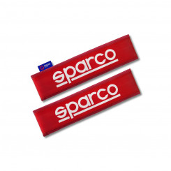 Seat belt cushions Sparco SPC1209RD Red