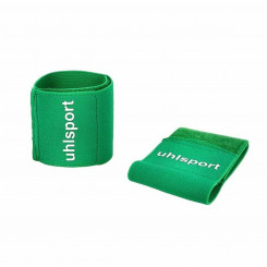 Football knee pads Uhlsport Fastener Green Fastening clips