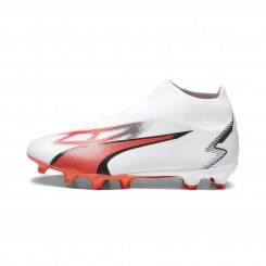 Adult Football Boots Puma Ultra Match+ Ll Fg/A White Red