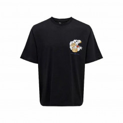 Only & Sons Onsdisney Life Rlx Men's Short Sleeve T-Shirt Black