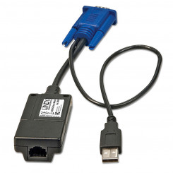 Адаптер USB-VGA LINDY 39634 Черный/Синий