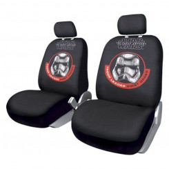 Seat Cover Set Star Wars Stormtrooper Universal Forward Black 2 Units