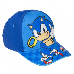 Детская шапка Sonic Темно-синяя (53 см)