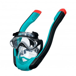 Snorkeling Goggles and Snorkel for Kids Bestway Blue Black Multicolor L/XL