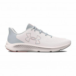 Adult running shoes Under Armor Charged White Grey