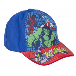Детская шапка The Avengers Темно-синяя (53 см)