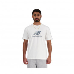 Мужская футболка с коротким рукавом New Balance MT41502 WT Белая