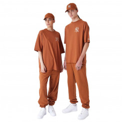 Men's New Era LEAGUE ESSNTLS LC OS TEE NEYYAN Short Sleeve T-Shirt 60435552 Orange