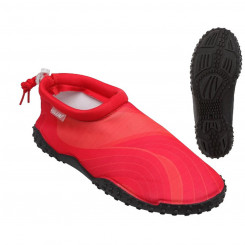 Narrow toe shoes Red