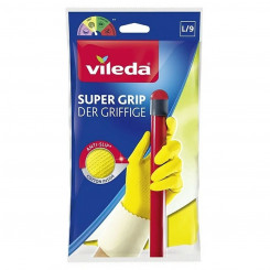 Work gloves Vileda Super Universal Yellow (1 Unit)
