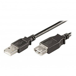 USB cable Ewent Black
