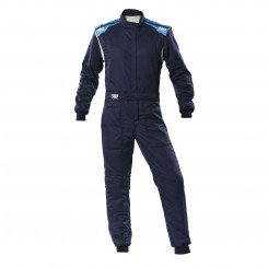 Racing overalls OMP FIRST-S Black Navy Blue 50 FIA 8856-2018
