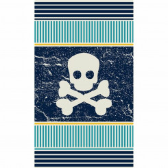Beach towel Secaneta Pirate Dark blue