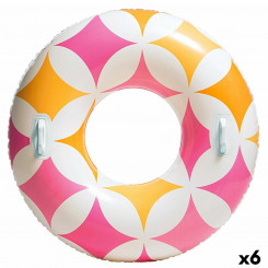 Inflatable Floating Donut Intex Timeless 115 x 28 x 115 cm (6 Units)
